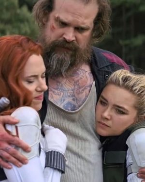 David Harbour Instagram - I had an oddly fulfilling year in life and art as the world seemed to crumble around us, sludging through a pandemic still, and the greater extreme weather events locking me in a low grade constant panic.  The many blessings of the great mythic universe of the MCU to play around in and the distinct exhausted satisfaction of carrying a nine year old who pretends to be asleep in the the car after dinner because she doesn’t want to walk to the rental condo from the parking lot and yet shakes with laughter as I board the elevator because she can’t believe she’s actually fooled me.  And I let her believe it.  Until the Instagram rude awakening when she’s old enough to scroll.  Happy new year everyone.