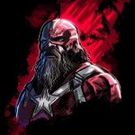David Harbour Instagram - I can’t for you to meet Alexi. Just hours away. #blackwidow comes to theaters and Disney+ tomorrow! (Couldn’t find names for several of these artists. Please claim your work and I’ll cite you)