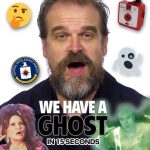 David Harbour Instagram - @dkharbour explains WE HAVE A GHOST in 15 seconds ⏰