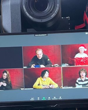 David Harbour Instagram - ‘Tis the season for both young and old dorks to meet in a tavern and attempt to slay mighty technical glitches.