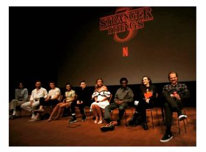 David Harbour Instagram - So proud of this cast and this show.  Thank you @sagawards for the individual and ensemble nominations.  I’ve never been shy about my love for acting and actors.  Nice to feel it’s mutual😘.