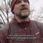 David Harbour Instagram - Whether it’s to get your breath, find focus or work out the hard things, there are as many reasons to run as there are runners, and they all deserve to be celebrated. This season, Brooks has an extra incentive to get you out the door. Your run can support your community.⁠ ⁠ From 12/8 - 12/14, Brooks will match purchases on brooksrunning.com with gear donations to @backonmyfeet, an organization that helps individuals every step of the way on their journey from homelessness to independence. Learn more and shop to support Back on My Feet at the link in bio.⁠ ⁠ Make your run a reason to give. ⁠ #ItsYourRun