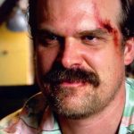 David Harbour Instagram - In less than 24hours you can watch jim hopper act as stubborn, miserable, broken, and reckless as he’s ever been. But all with a deeply irreverent inner glee, as wide and full as his ‘stache. #strangerthings3 #july4th #biggerbadderhopper