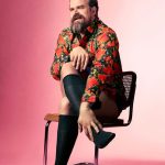 David Harbour Instagram - Because when you google, ‘david harbour no pants’ I want you to have some RESULTS! thanks @esquire 🚫👖