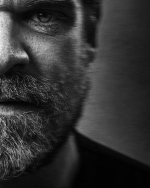 David Harbour Instagram - Shot with @drgotts for the new ‘icons’ series.  Here’s half a preview.  Yes, seems i’m fully in @madhousetheplay mode.  There’s three weeks left to catch us in the west end.