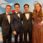 David Henrie Instagram - Flashing it back to a couple weeks ago where we got to celebrate our Emmy nomination for our @netflix show A TALE DARK AND GRIMM with the team IN PERSON! This was a truly special event for all of us, and for everyone who made shows during the pandemic. We produced this show entirely remotely! It was crazy. Hundreds of people were working in all different locations all over the world at one time to make a show that could entertain and elevate broad audiences. Feeling extra blessed that I get to do this for a living with my family, my brother @lorenzohenrie, my father, our incredible head of development Amanda Devine and everyone at Novo Media Group. . . . . . #FBF #FlashbackFriday #Friday #Flashback #Emmys #Netflix #EmmyNominated