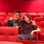 David Henrie Instagram - It’s been a truly special day… got to show the star of my film @masonthamesofficial our film @boysofsummermovie ! Mason’s star has been quickly rising and I can’t wait to see where it goes after our film! I’m so proud of him! Not many people can say they held their own against massive stars like Mel Gibson and @braccoabroad, but this young man did. . . . . . #film #boysofsummer #boysofsummermovie #melgibson #comingsoon #movie #director #MasonThames #DavidHenrie