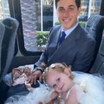 David Henrie Instagram - My little flower girl was a flower girl!!!! I can already hear the wedding bells 😭😭😭😭😭😭😭😭😭😭 don’t grow up my baby I’ll take care of you forever.