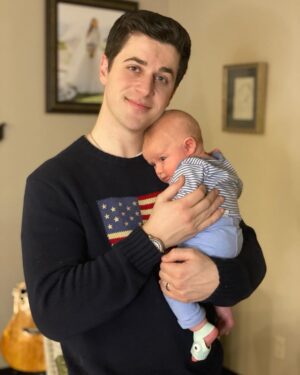 David Henrie Instagram - Maria and I are always trying to make sure our newborn James is sleeping well! It’s always so nerve racking!!! We discovered this monitor from Owlet, and now thankfully have peace of mind that is unmatched. The Owlet Smart Sock monitors your baby’s heart rate and oxygen levels, which is the best indication of your baby’s health. We wanted to give you all a special code to get 15% off the Owlet Smart Sock or Owlet Monitor Duo (Sock + Cam). Just go to owletcare.com and use code DAVID15, valid through March 31. We hope you enjoy it as much as us! @owletcare 
.
.
.
.
.
#newborn #dadlife #babymonitor
#ad #owletmonitorduo