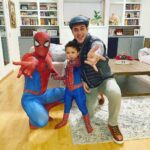 David Henrie Instagram – So you guys I just had Spider-Man @cdaspiderman surprise visit my Godson who is literally his biggest fan ever!!!! I am cutting a home video together and will post on my Facebook next week haha y’all will love it.