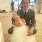 David Henrie Instagram - My little flower girl was a flower girl!!!! I can already hear the wedding bells 😭😭😭😭😭😭😭😭😭😭 don’t grow up my baby I’ll take care of you forever.