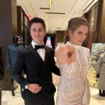 David Henrie Instagram - NYC get away with my ❤️ for the @breitling launch of the new Navitimer. Just WOW. What a trip! This was our first time away from the kids, on the opposite side of the US, and I gotta say, once we realized that silence doesn’t mean the kids are around the corner doing something bad, we relaxed and embraced every second being alone with each other. #marriedlife