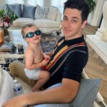David Henrie Instagram - First swim lesson ✅✅✅. Wouldn’t miss these moments for the world. Off to LA now for me!