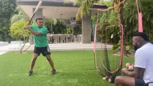 David Ortiz Instagram - Dream big …
Don’t you ever let anyone take over your dream.
Work hard play hard @dangeloortiz34