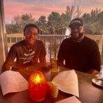 David Ortiz Instagram - Having dinner with one of my best friend @dangeloortiz34 #perfectgame