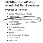 David Spade Instagram – Thanks for checking out the podcast this year peeps.  Will be keeping it going in 2023.  Lots of crime shows. Hard to compete with the decapitation diaries etc. but appreciate the interest #FlyOnTheWall