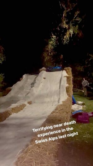David Spade Instagram - Bucket list. Go down 3 foot hill and act like im a hero. Tell tom
Cruise someone else does their own stunts