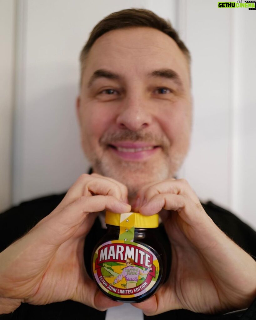 David Walliams Instagram - @eltonjohn @ejaf @marmite