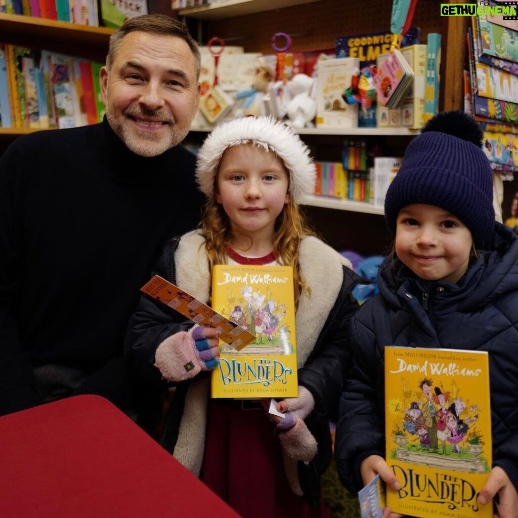 David Walliams Instagram - @childrensbookshoplondon