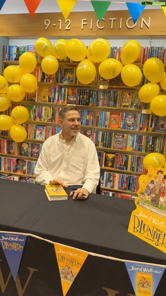 David Walliams Instagram - @waterstonesaberdeen