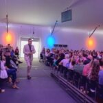David Walliams Instagram - Q&A time @cheltfestivals