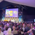 David Walliams Instagram - My entrance @cheltfestivals