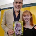 David Walliams Instagram - Today I was on stage @cheltfestivals talking about my brand new book THE BLUNDERS.