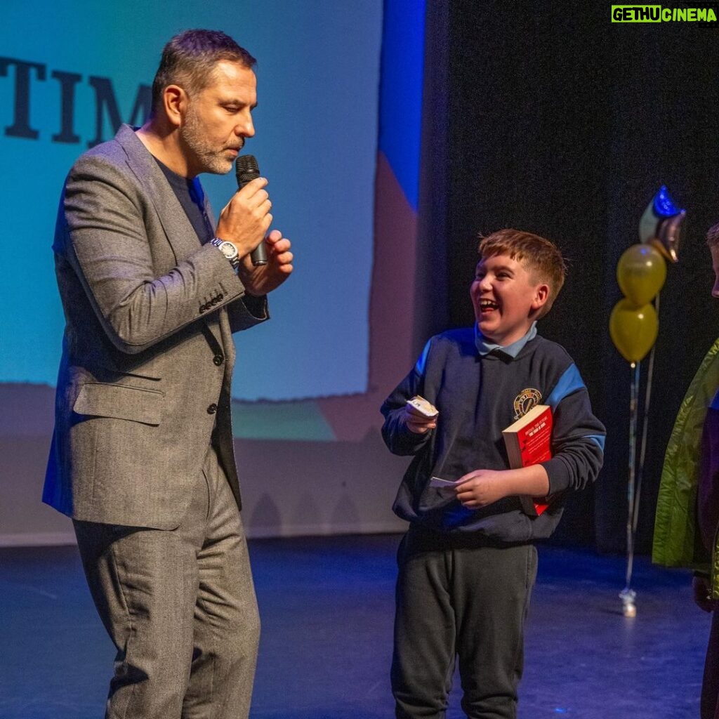 David Walliams Instagram - @civictheatretallaght @benryanphoto @southdublinlibraries