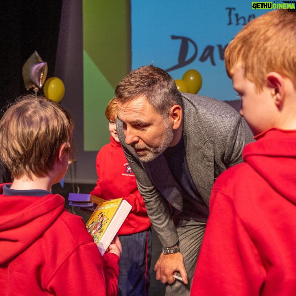 David Walliams Instagram - @civictheatretallaght @benryanphoto @southdublinlibraries