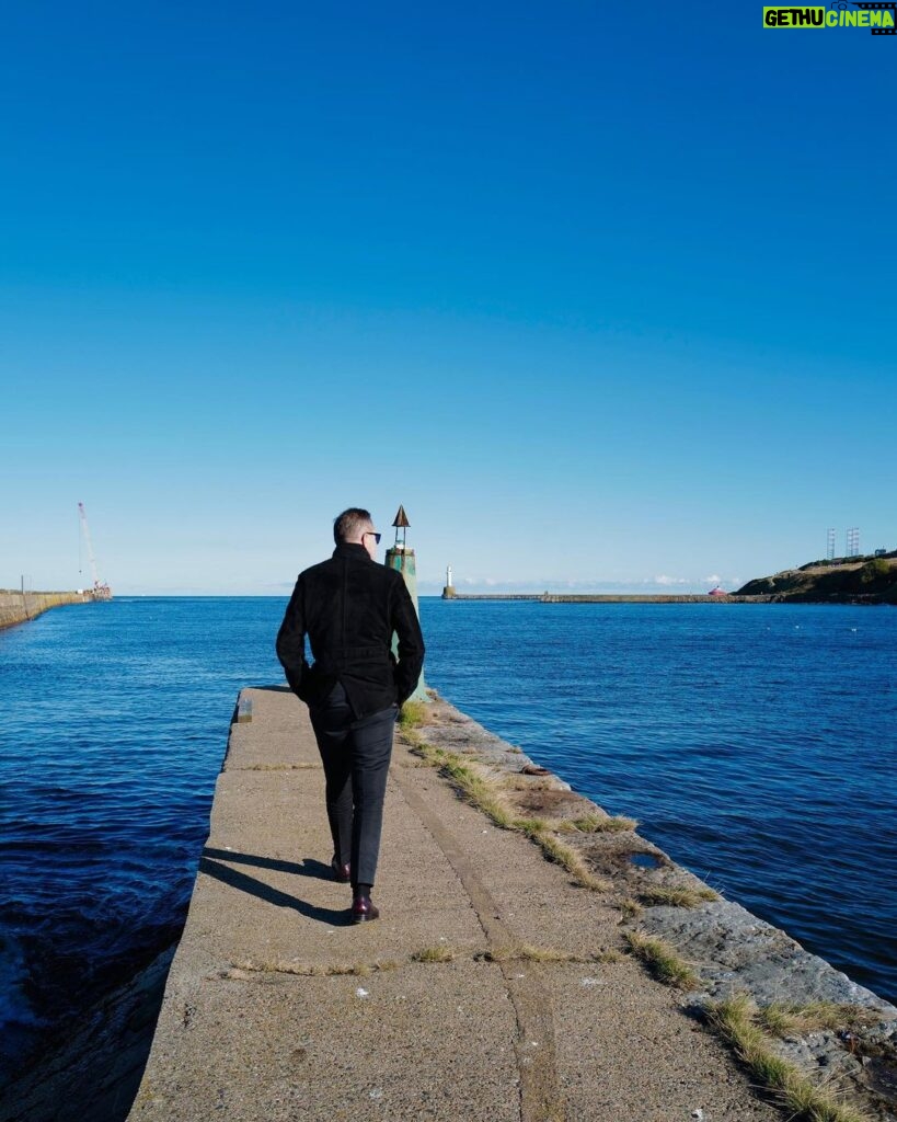 David Walliams Instagram - Port of Aberdeen.