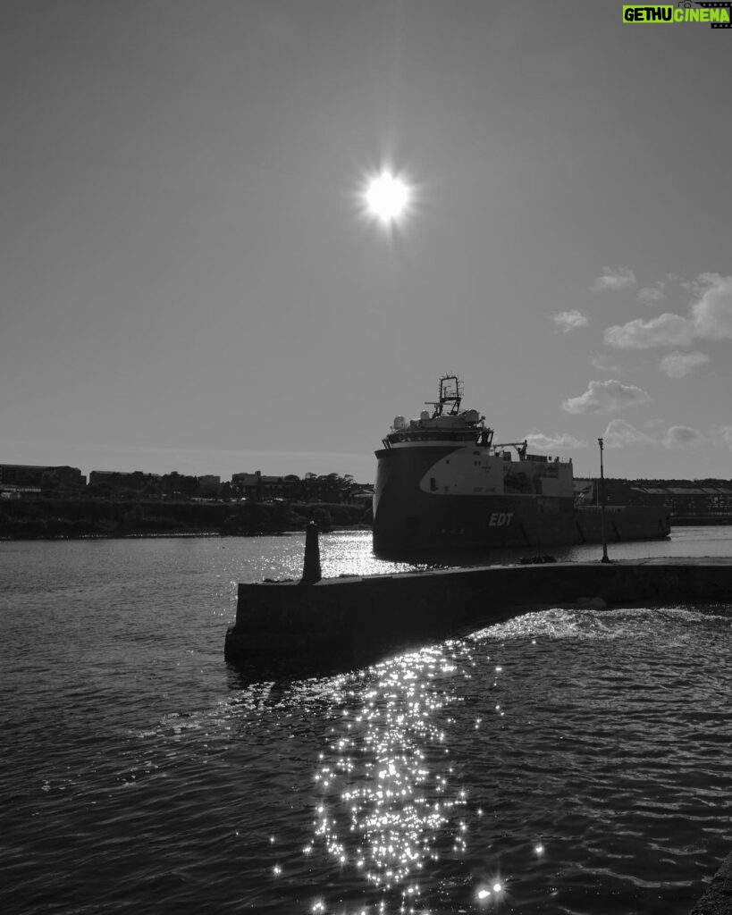 David Walliams Instagram - Port of Aberdeen.