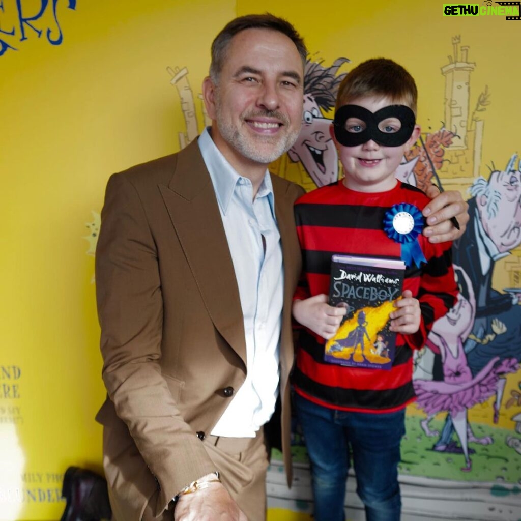 David Walliams Instagram - Dress-up.