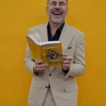 David Walliams Instagram - Today I was on stage @cheltfestivals talking about my brand new book THE BLUNDERS.