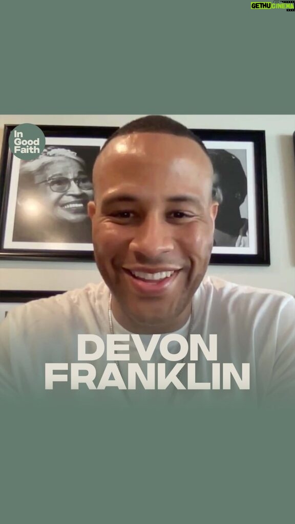 DeVon Franklin Instagram - ‘In Good Faith’: DeVon Franklin episode out now! Listen with the link in bio.