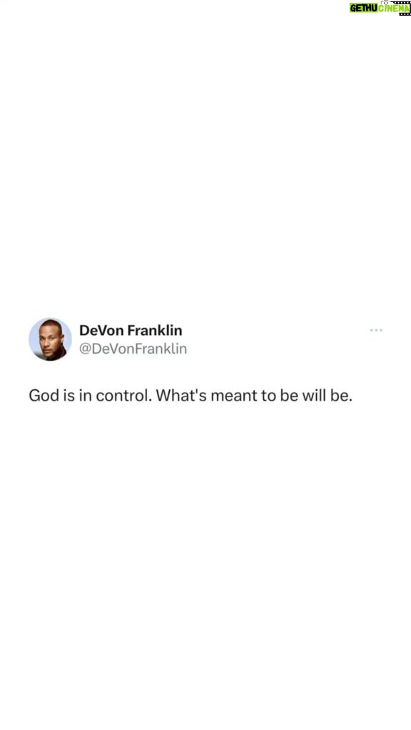 DeVon Franklin Instagram - Remember, God already knows how your story will end. He is working to develop you every day. Trust him and be obedient to His will. Drop a 🙏🏾 if you agree and tag someone that needs to hear this…