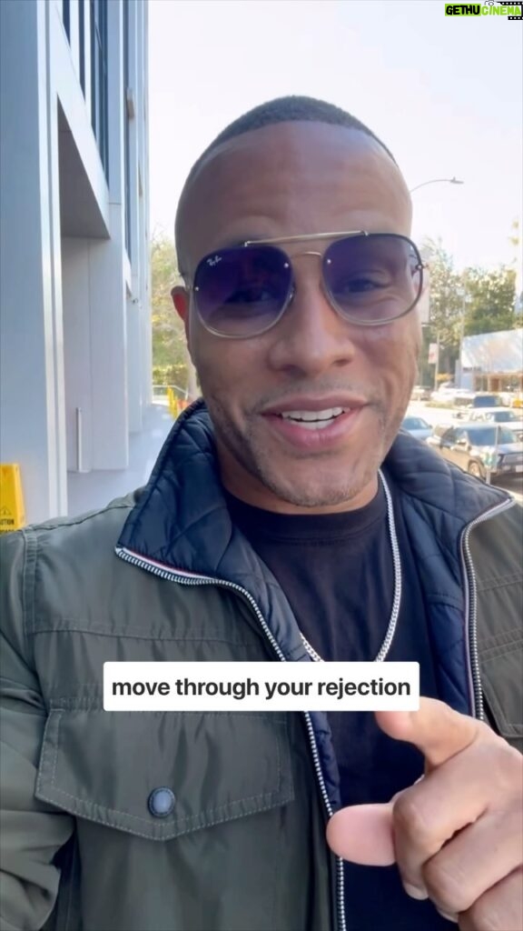 DeVon Franklin Instagram - That NO only sets you up for the right YES! Move through your rejection, step in faith and be who God called you to be. Let’s go!🗣️👏🏽 #TruthTalk #MindsetShift