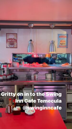 Dean Norris Instagram - Gritty on in to the Swing Inn Cafe! @swinginncafe
