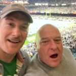 Dean Norris Instagram - @With mu buddy @williamson_joe at Superdome @saints