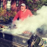 Dean Norris Instagram - When grilling steaks brings on BEAST MODE