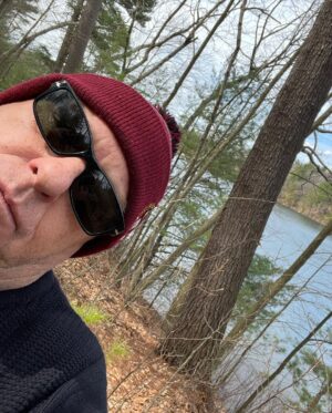 Dean Norris Instagram - Hike around Walden Pond. Serene