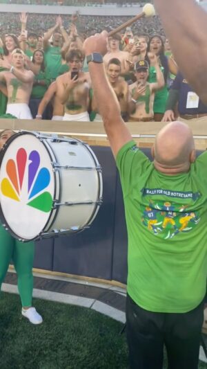 Dean Norris Instagram - Let’s go Irish!! #notredame