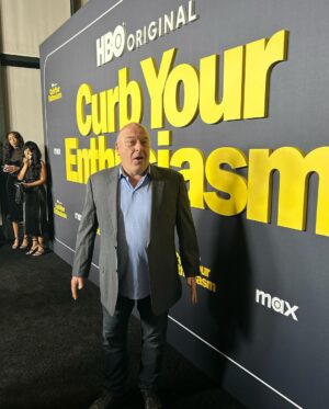 Dean Norris Instagram - So much funny at Curb premiere. Y’all gonna love it 
Final Season Premiere of HBO Original #CurbYourEnthusiasm 
@curbyourenthusiasm @streamonmax @hbo 
Premieres Sunday 10/4 at 10 p.m. ET on Max
