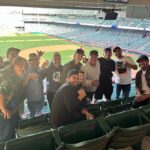 Dean Norris Instagram - Took my kitchen crew from my restaurant @swinginncafe to an @angels game last night. Fair to say we had a great time. If you’re ever in Temecula stop by!