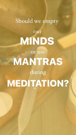 Deepak Chopra Instagram - #AskDeepak
“I’m wondering what my mind should be doing when I’m meditating. 
Should I be saying the mantra the whole time or should my mind be clear? 
I can’t seem to concentrate on the mantra. 
I don’t know if I’m getting the gist of meditations.
 I’m a beginner and it’s just not making sense.”
My response:
The gist of meditation is that it is a way to experience your core awareness beyond the confines of the active, conceptual mind. 
You don’t need to concentrate on the mantra. 
Concentrating just makes the mind more active. 
Let your attention easily be with the mantra, and when it drifts off to other thoughts, don’t resist that, or discipline your mind. 
Only once you realize you are no longer thinking the mantra, you can gently return to it. 
The aim of meditation isn’t about the mantra or thoughts, it’s about cultivating the awareness that resides between the mantra and thoughts. 
That simple, quiet consciousness is your true self. 
It exists between thoughts and is also the background of all thoughts. 
It is like the computer screen on which all possible images are projected. 
As you practice meditation daily without expectation or judgment, that silent self naturally begins to emerge and that is what brings the benefits of a clearer mind, healthier body, a loving heart, and a luminous spirit.
Love,
Deepak
