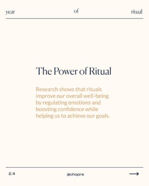 Deepak Chopra Instagram - If you would like to invite more joy, connection, and purpose into your life, make 2024 the year of ritual. 🙏🏾

Join Chopra for Community Ritual Care with a live Zoom kickoff on Jan 29th. 💞 You may shop the Ritual Care Kit for everything you need by clicking the link in my bio — then scroll down to "Chopra Ayurvedic Products."
