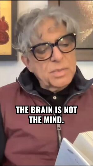Deepak Chopra Instagram - You are neither you brain nor you mind . So who are you?

#hardproblemofconsciousness #quantumbody #entanglement #awareness #consciousnessstudies #neuroplasticity #mindbodyconnection #meditation #yogapractice 
-----
Follow along with #QuantumBody, now available at your favorite retailer or through the link in my bio (with free gifts).