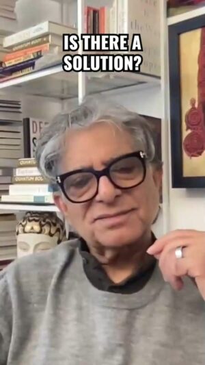 Deepak Chopra Instagram - How the world reflects who we are and how we become what we perceive and how we lose ourselves from our true being.

#Consciousness #MindsetMatters #LoveOverHate #CollectiveHealing #ProjectPeace