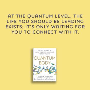 Deepak Chopra Instagram - My new book #QuantumBody includes a combination of prescriptive exercises and innovative research into the quantum world. It unveils seven breakthroughs that will revolutionize the future of everyone’s well-being. 
Click the link in my bio and get exclusive access to my Quantum Body scan by ordering my new book.