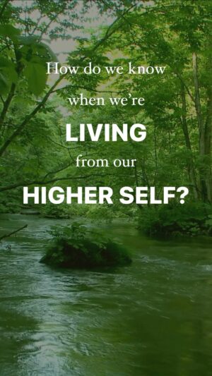 Deepak Chopra Instagram - #AskDeepak
“How can I know that I am living my life through my ego or by my Self? 
How can I know that it is my Self, not my mind, that commands me?”
My Response: 
When you live from your higher self, you are living in the present, from an open, easy state of awareness. 
That means your life is not constricted by the past, nor anxious about the future. 
Life lived from the true self flows effortlessly, with simplicity and without defensiveness. 
Love,
Deepak