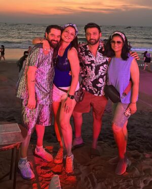 Deepshikha Nagpal Instagram - Having you as my friend makes every day a Valentine’s Day.”.
.
.
.
#friendship #bond #happyvalentinesday #fun #love #goa #happytime